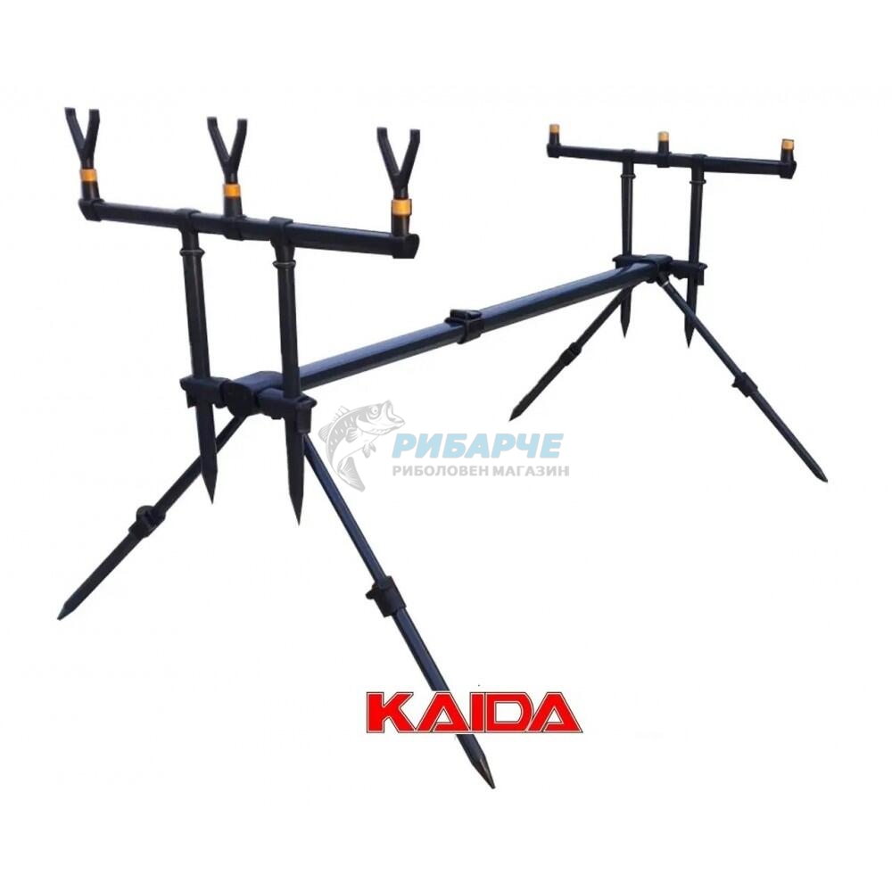 Kaida Rods Шаранска Стойка KAIDA CARP ROD POD A9 - 3 въдици - Риболовен Магазин ...